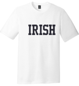 IRISH NEXT LEVEL UNISEX COTTON T-SHIRT - BLOCK
