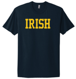IRISH NEXT LEVEL UNISEX COTTON T-SHIRT - BLOCK