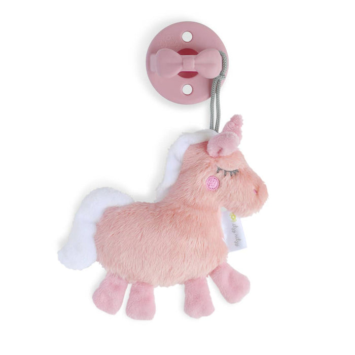 Itzy Ritzy Sweeite Pal Pacifier & Flat Lovey (More Options) (4515535290415)
