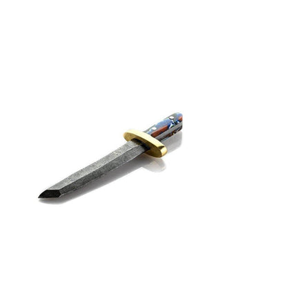 JK Knives 141 metal dab tool 5 inch - Smoke Spot Glass