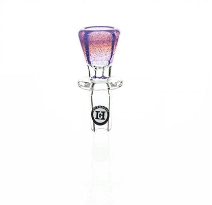 Joe Madigan Funnel Violet premium glass funnel bowl with 14mm clear joint
