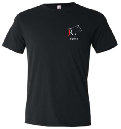 JR CATTLE UNISEX POLY/COTTON SHORT SLEEVE TEE