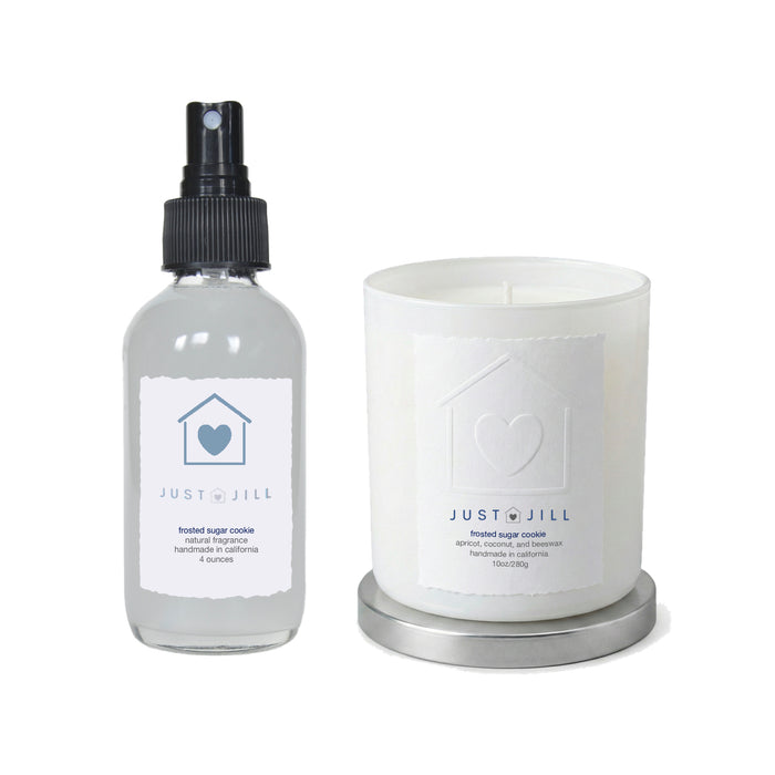 Just Jill Frosted Sugar Cookie Scented Candle & Room Spray Gift Set