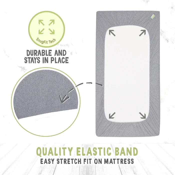 Keababies Organic Fitted Crib Sheets (7014990151727)