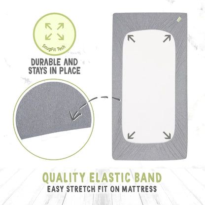 Keababies Organic Fitted Crib Sheets (7014990151727)