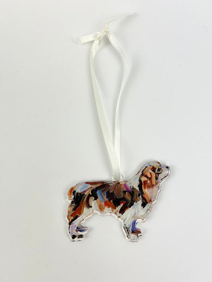 King Charles Cavalier Acrylic Ornament Home Decor in  at Wrapsody