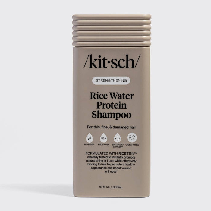 Kitsch Rice Water Protein Shampoo bottle on a white background