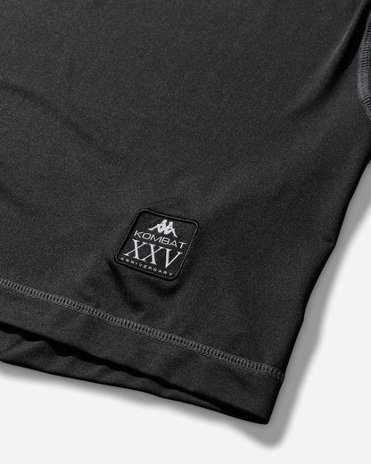 Kappa Kappa Kombat Footbal Jersey x Slam Jam SS Black T-Shirts Shortsleeve 382L2DW A00