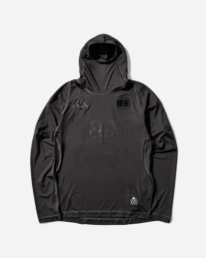 Kappa Kappa Kombat Footbal Jersey x Slam Jam Balaclava LS Black T-Shirts Longsleeve 35274KW A00