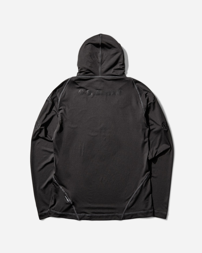 Kappa Kappa Kombat Footbal Jersey x Slam Jam Balaclava LS Black T-Shirts Longsleeve 35274KW A00
