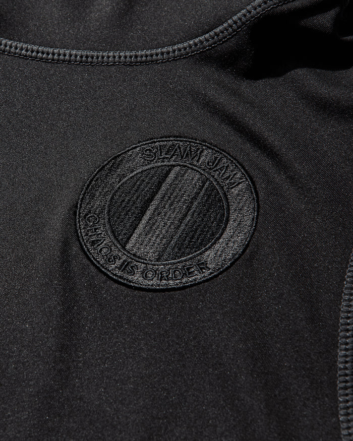 Kappa Kappa Kombat Footbal Jersey x Slam Jam Balaclava LS Black T-Shirts Longsleeve 35274KW A00