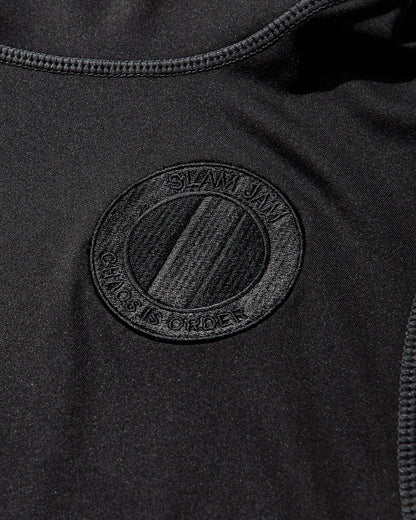 Kappa Kappa Kombat Footbal Jersey x Slam Jam Balaclava LS Black T-Shirts Longsleeve 35274KW A00