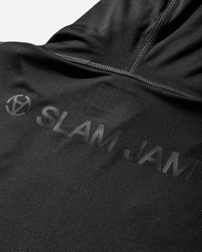 Kappa Kappa Kombat Footbal Jersey x Slam Jam Balaclava LS Black T-Shirts Longsleeve 35274KW A00