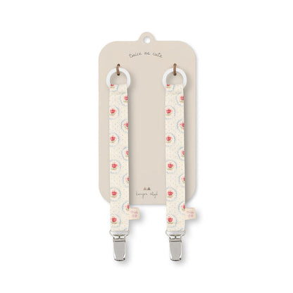 Konges Slojd – Pacifier Clip – Mirage (2 Pack) - Mabel & Fox