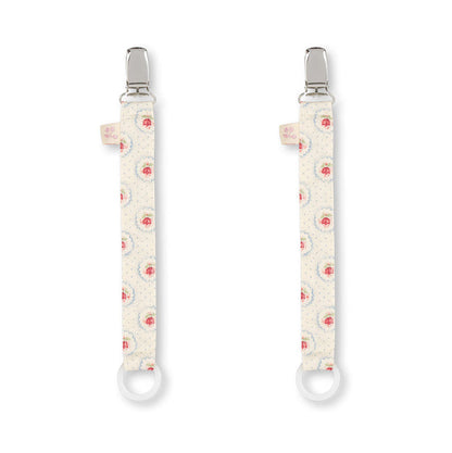 Konges Slojd – Pacifier Clip – Mirage (2 Pack) - Mabel & Fox
