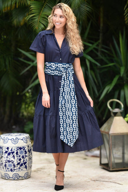 Kristina Dress Navy