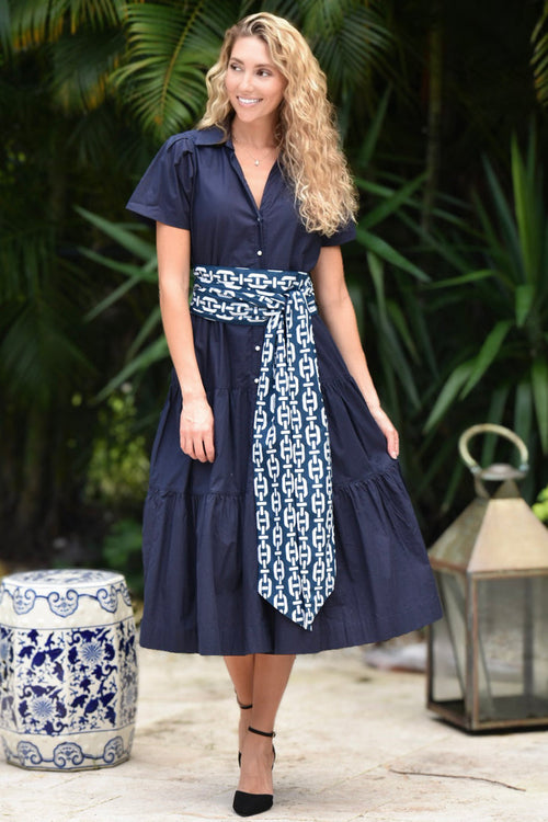 Kristina Dress Navy