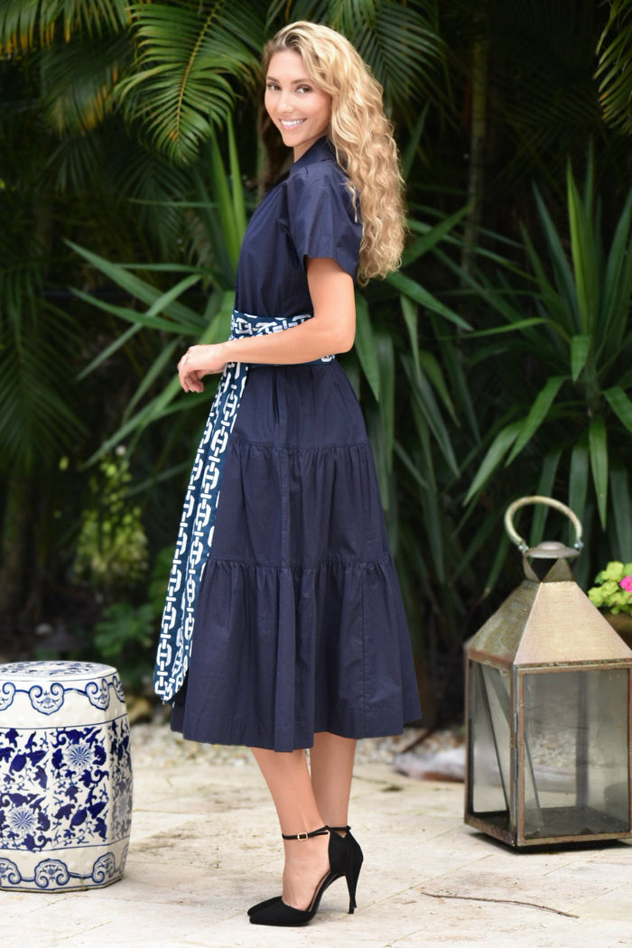 Kristina Dress Navy