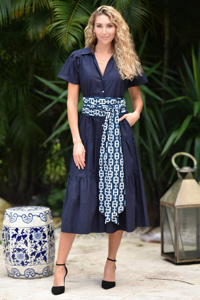 Kristina Dress Navy