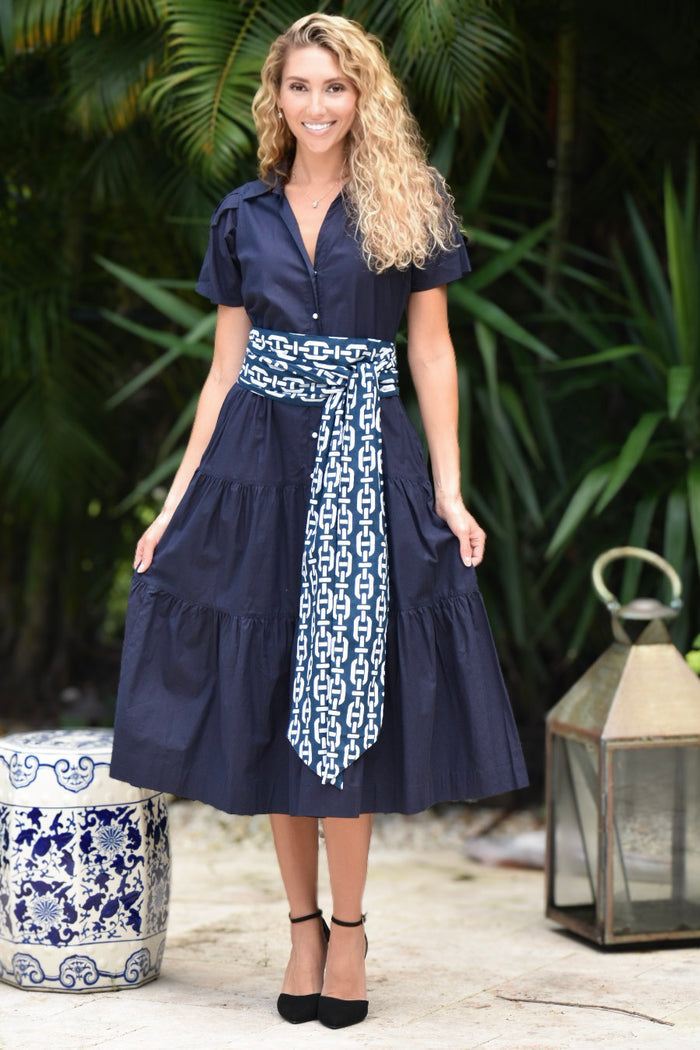 Kristina Dress Navy