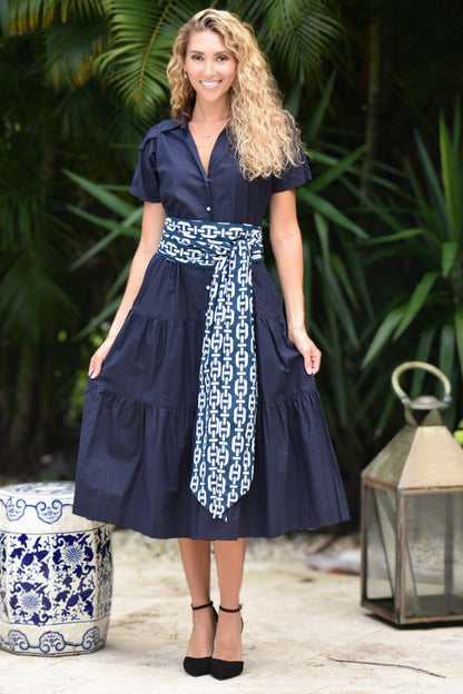 Kristina Dress Navy