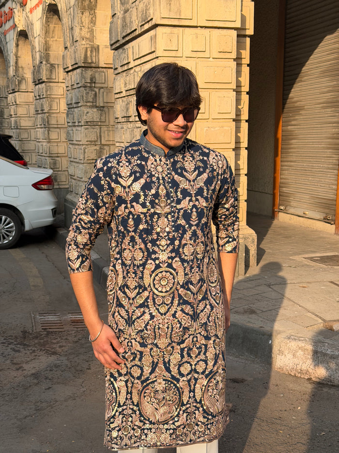Buy embroidered kurta men