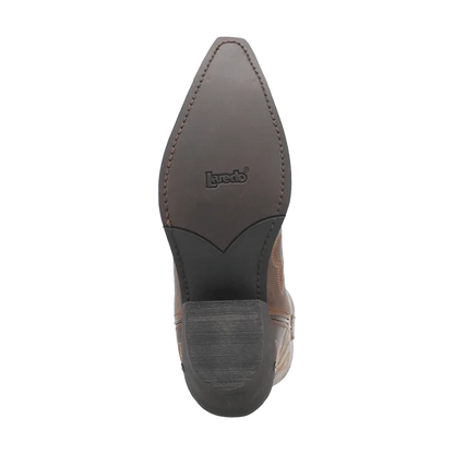 Laredo Men's Jameson Snip Toe Western Boot in Tan