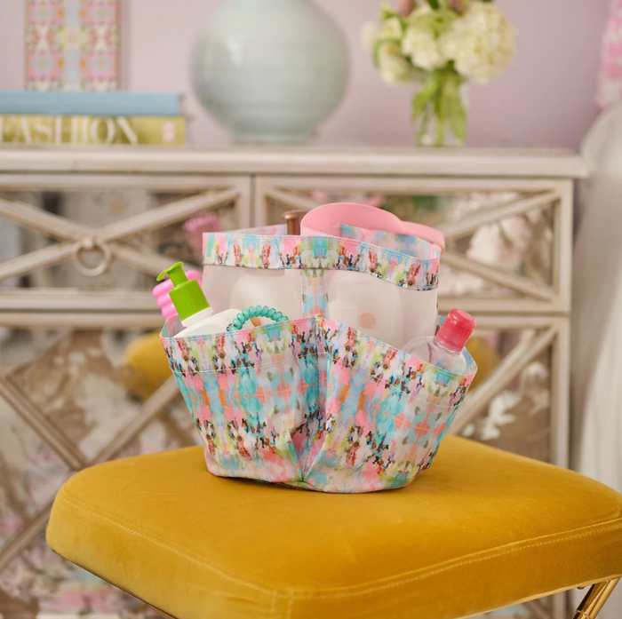Laura Park Brooks Avenue Shower Caddy Travel Accessories in at Wrapsody