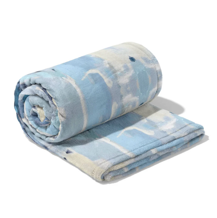 Laura Park Ocean Breeze Fleece Blanket Blankets & Throws in at Wrapsody