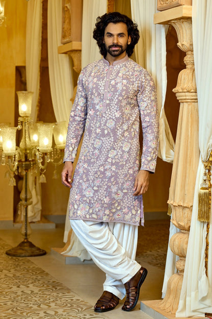 Designer embroidered kurta for men