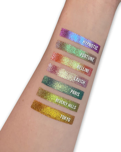 "LAVISH" DUOCHROME EYESHADOW WITH CASE
