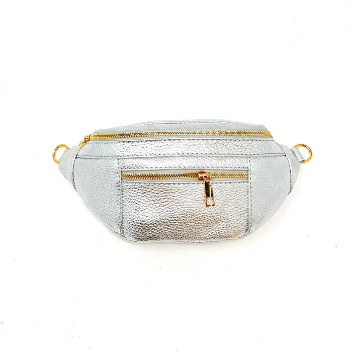 Leather Crossbody  Belt Bag