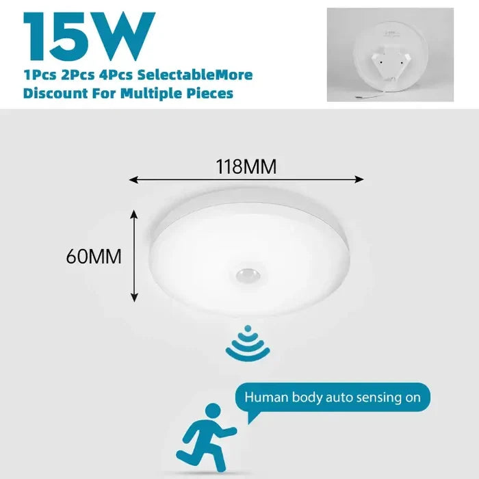 15W 118MM 85V-265V / CHINA / Cold White | WHITE | 3 PCS