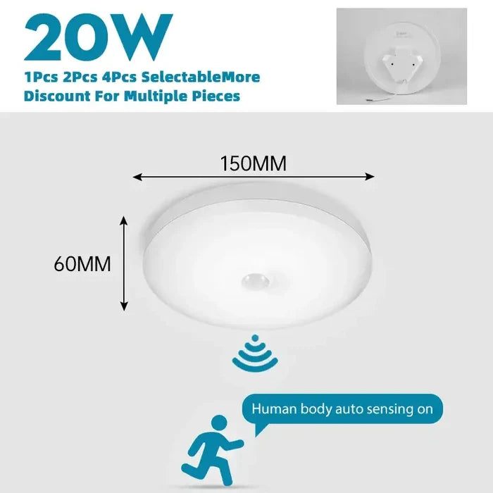 20W 150MM 85V-265V / CHINA / Cold White | WHITE | 3 PCS