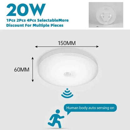 20W 150MM 85V-265V / CHINA / Cold White | WHITE | 3 PCS