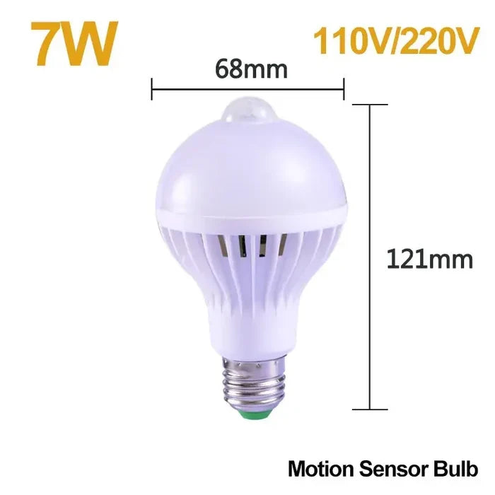 7W E27 Bule / CHINA / Warm White | WHITE | 1PCS
