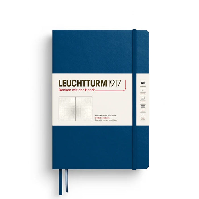 LEUCHTTURM1917 Hardcover Dotted Notebook - A5, Indigo