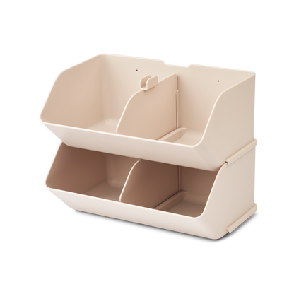 Liewood - Rosemary Desktop Organiser - Sandy (2 Pack) - Mabel & Fox