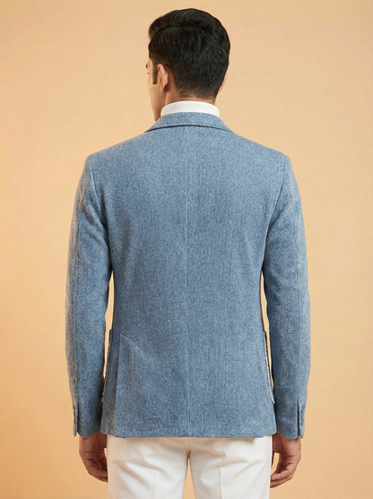 Slim fit blazer men