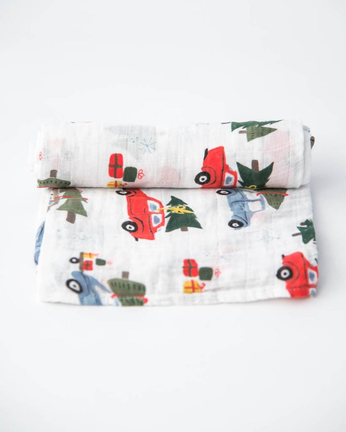 Little Unicorn Cotton Muslin Swaddle (6538516693039) (6765938475055)