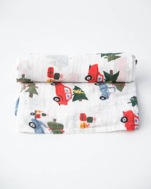 Little Unicorn Cotton Muslin Swaddle (6538516693039) (6765938475055)