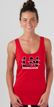 LN BOYS SWIM & DIVE LADIES ESSENTIAL TANK