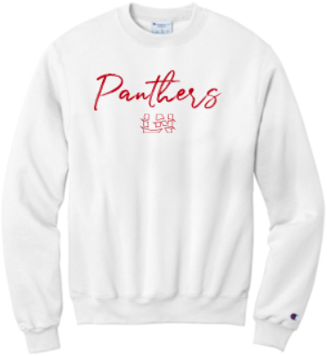 LN BOYS SWIM & DIVE POWERBLEND CREWNECK SWEATSHIRT WITH PUFF DESIGN