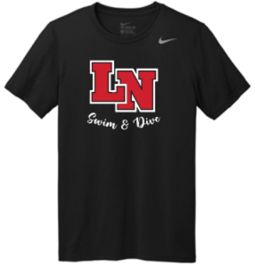 LN GIRLS SWIM & DIVE NIKE LEGEND TEE