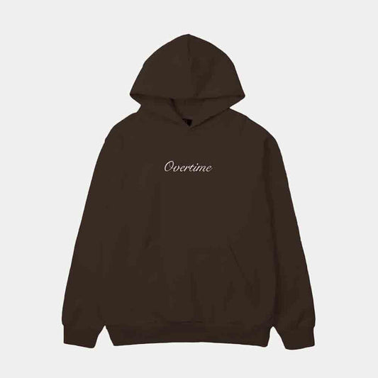 Front view of the Overtime Locked In Keychain Hoodie.