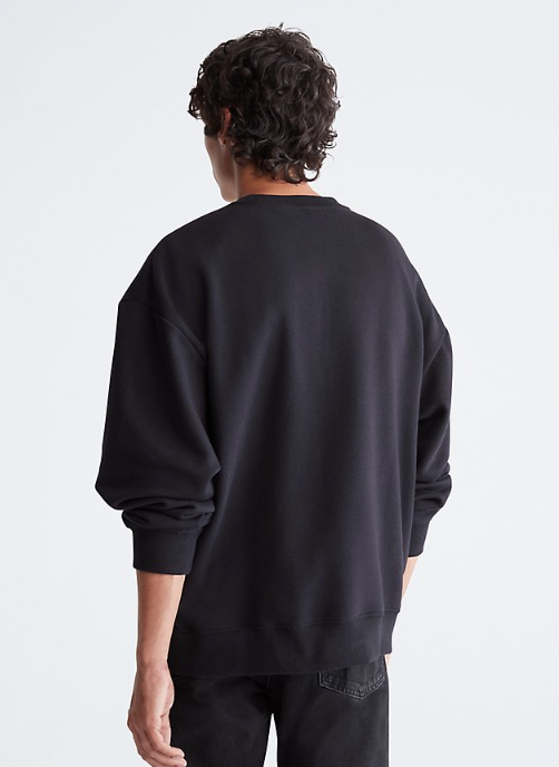 Long Sleeves Archive Logo Fleece Crewneck
