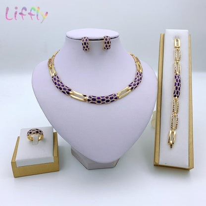 purple set / 45cm