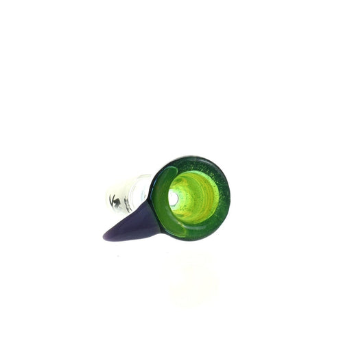 Mathematix Tri Color Funnel 14 mm Bowl 107 premium glass accessory for dry herb slides