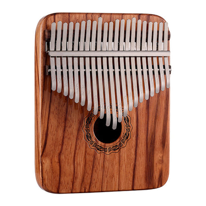 Meditation Red Rosewood Kalimba 21 Key | Wide Range & Comfortable Grip Hluru