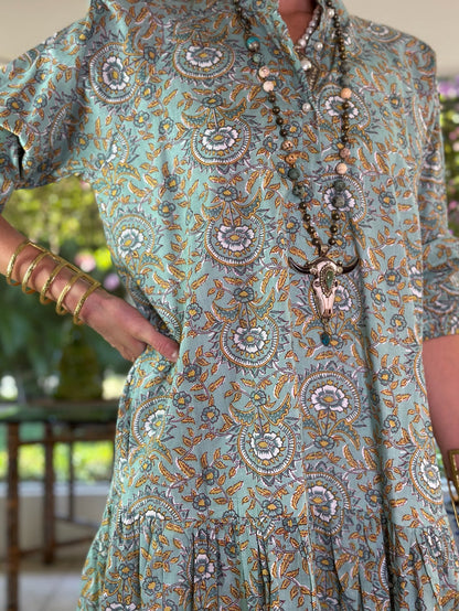 Megan Dress Celadon